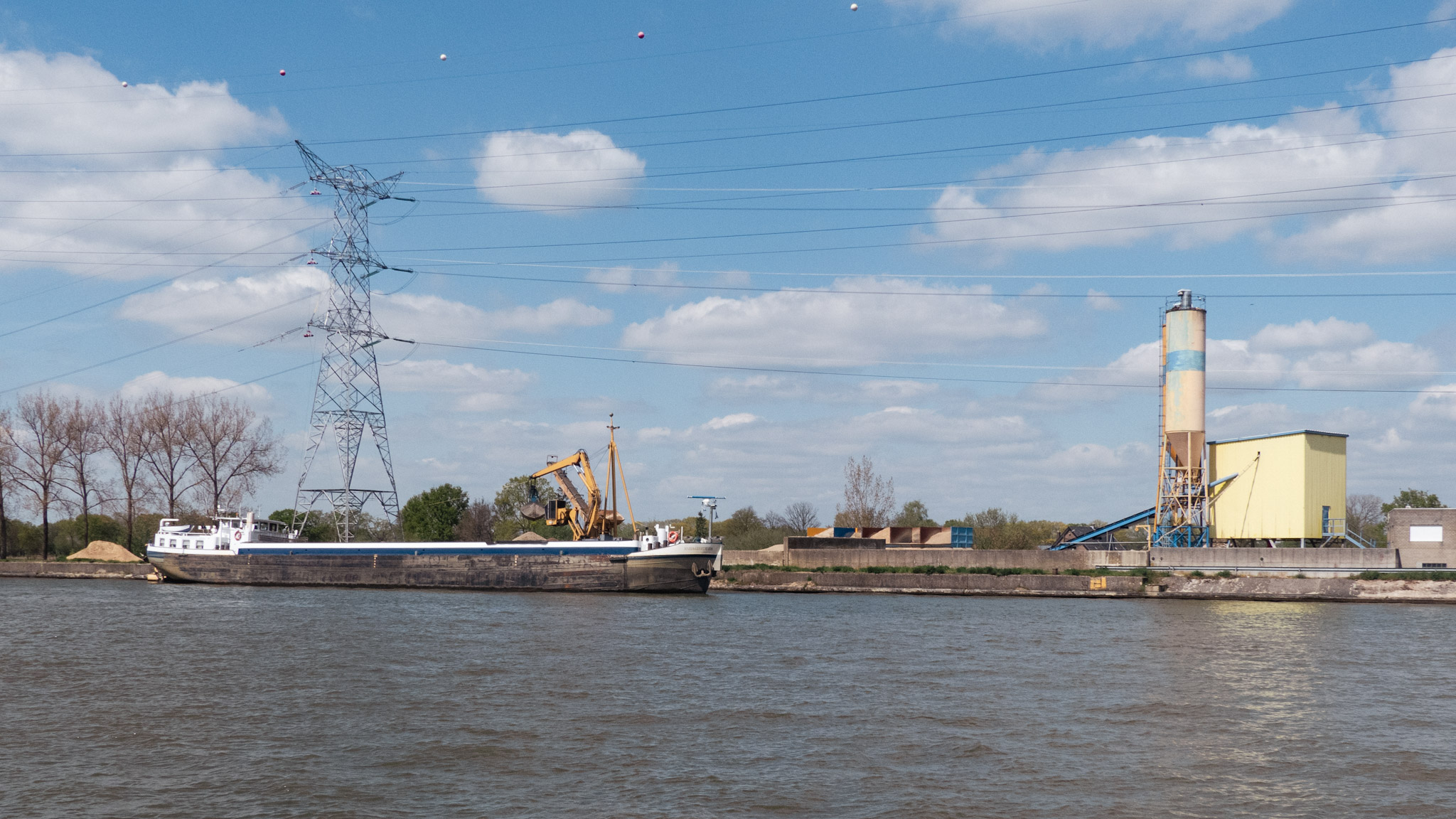 Boot op het Albertkanaal 
