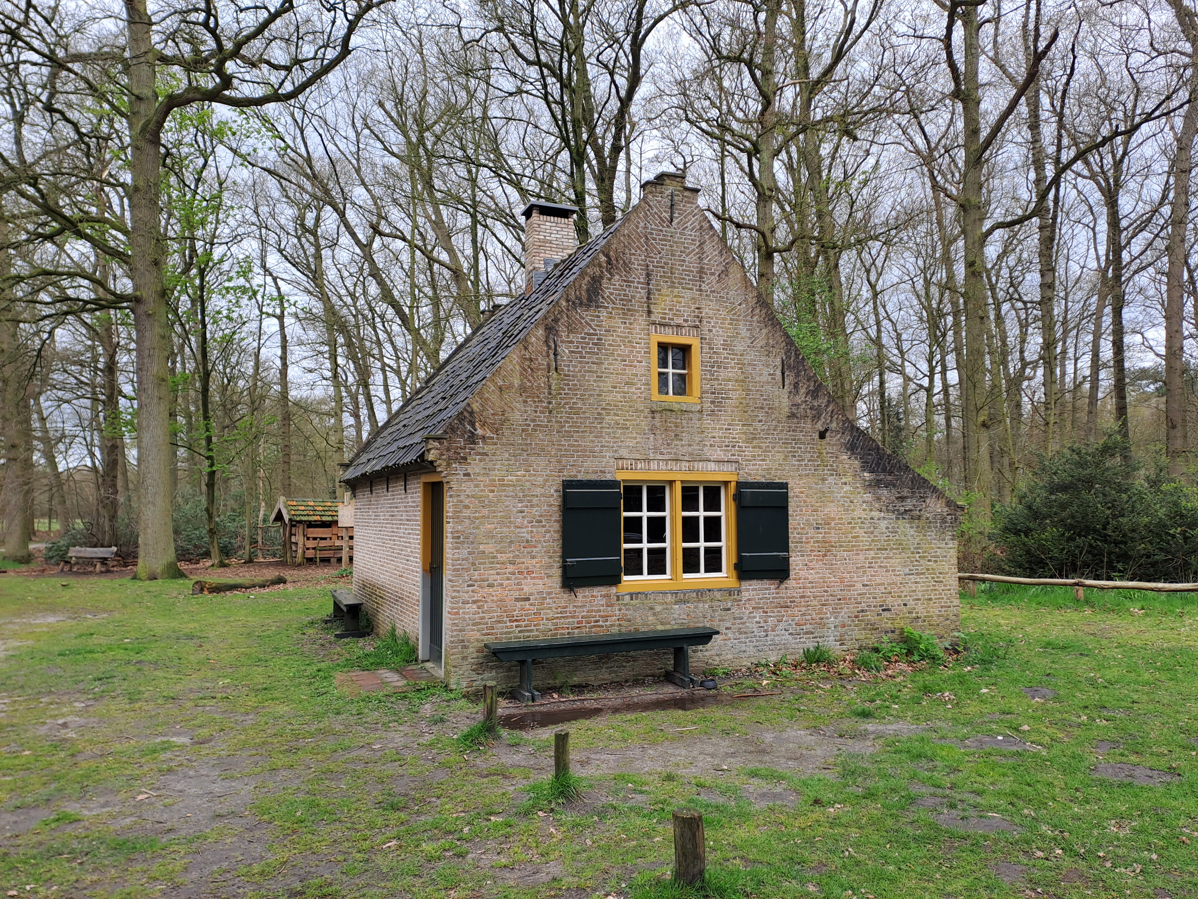 Huisje in de bossen