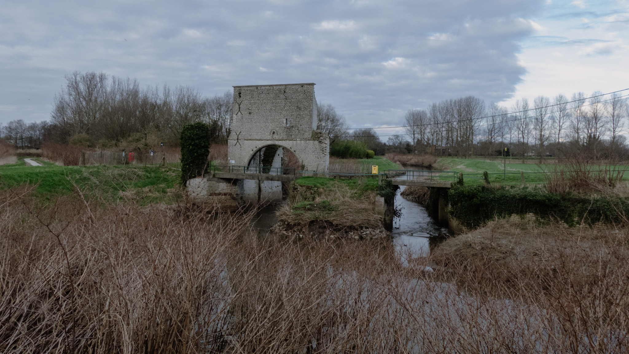 Oud sluishuis in Eppegem