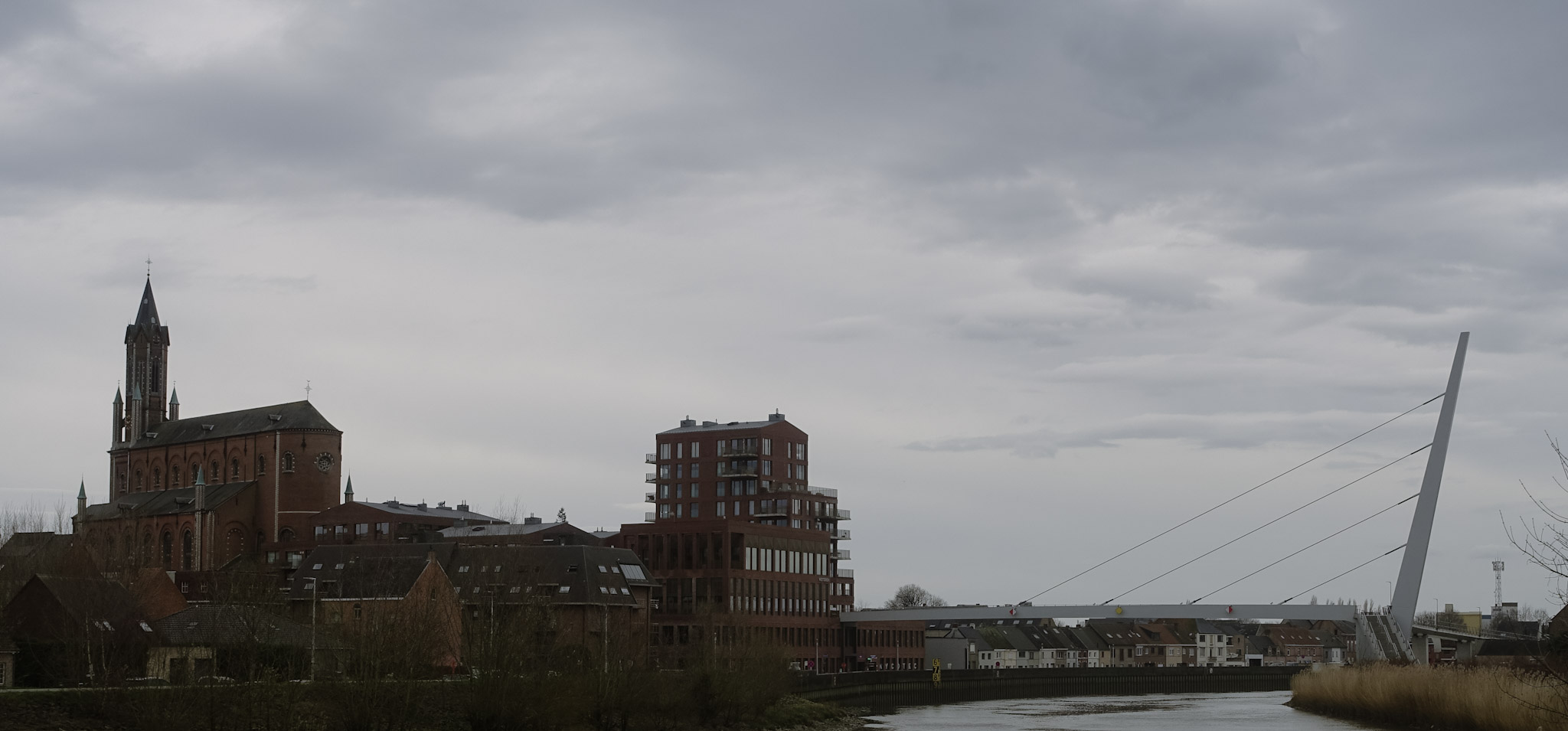 Zicht op het lelijke Wetteren